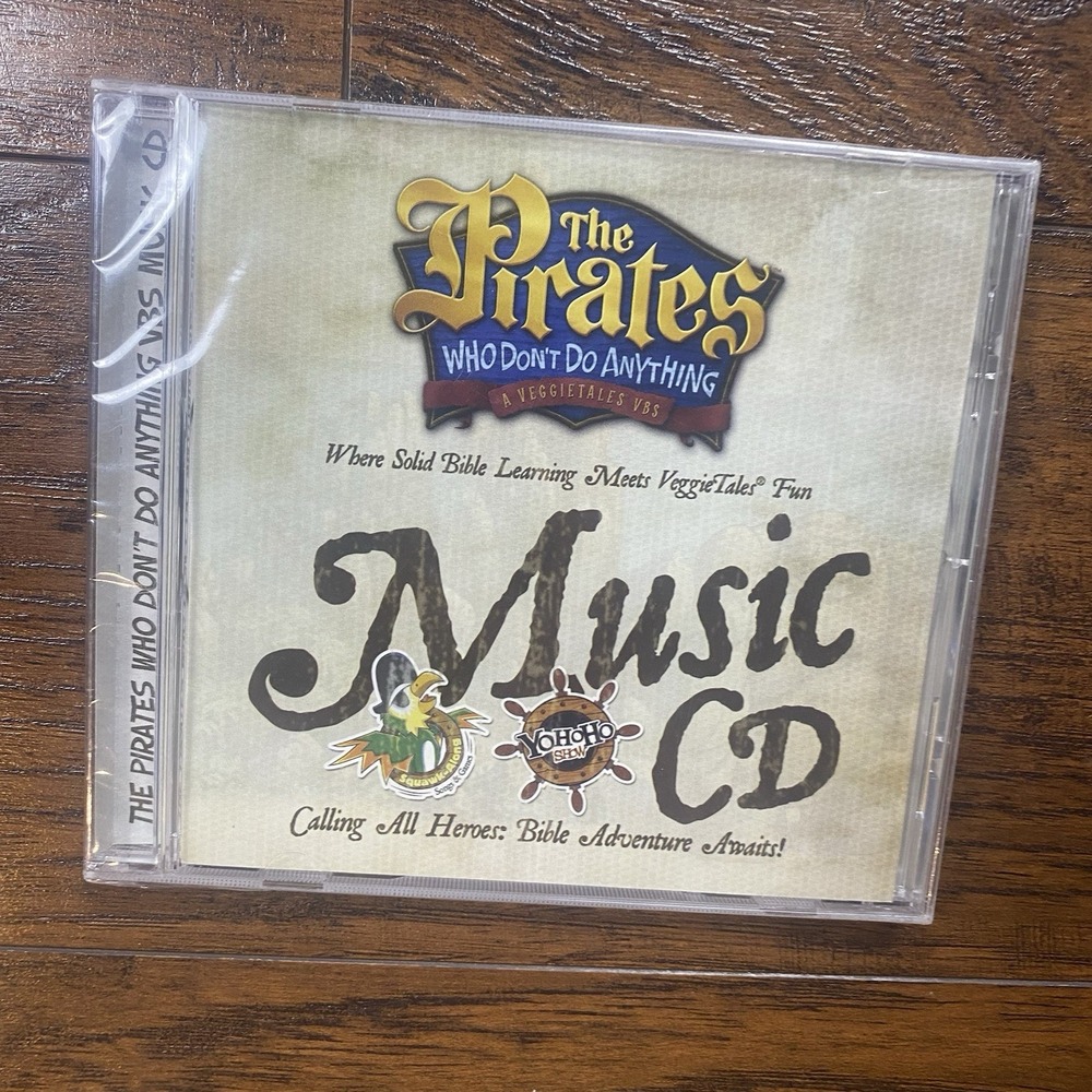 New Veggietales VBS - The Pirates Who Don't Do Anything Music CD